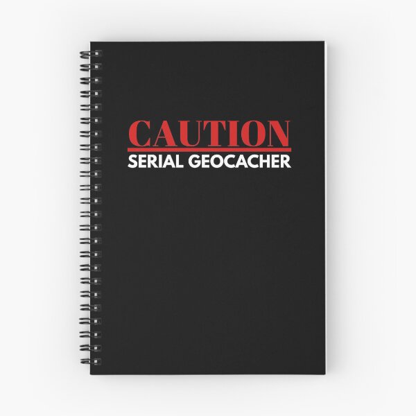Item preview, geocacher / geocache / geocaching/  caution: serial geocacher designed and sold by portrait4you.
