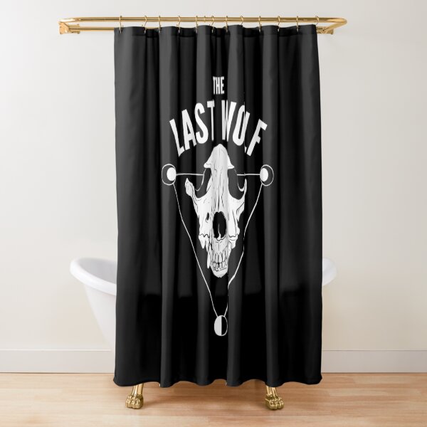 The Last Wolf Shower Curtain