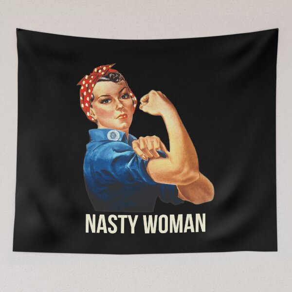 Item preview, Nasty Woman Rosie the Riveter designed and sold by flippinsg.