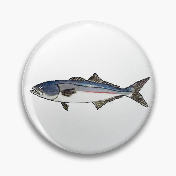 Item preview, Cooper Landing Silver Salmon Watercolor Fish by Kobeh Alaska designed and sold by Kobeh.