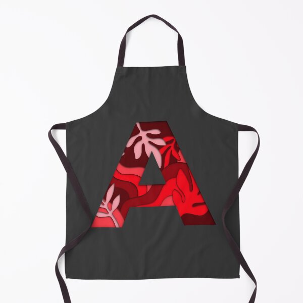 Item preview, The letter - A - Alphabet Series in Red Pattern designed and sold by SimplePickUps.