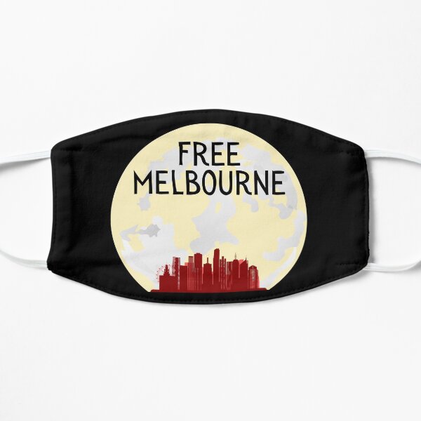 Free Melbourne - Aboriginal Flat Mask