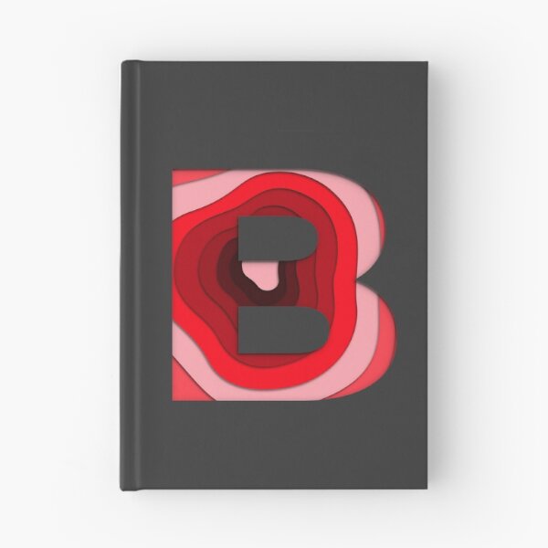 Item preview, The letter - B - Alphabet Series in Red Pattern designed and sold by SimplePickUps.