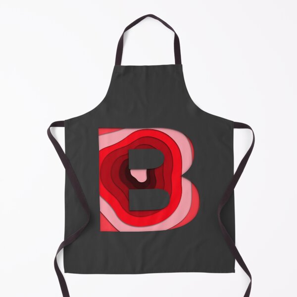 Item preview, The letter - B - Alphabet Series in Red Pattern designed and sold by SimplePickUps.