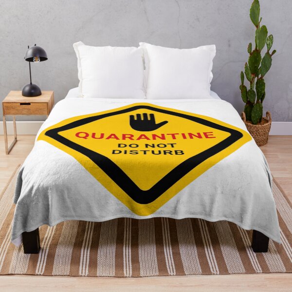Item preview, Quarantine. Do Not Disturb. Warning Poster. Coronavirus designed and sold by onlytopdesigns.