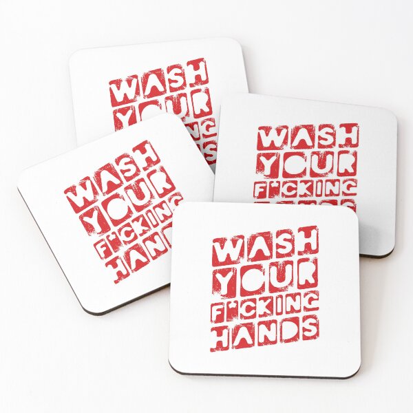 Item preview, Wash Your F_cking Hands. Warning Poster. Coronavirus designed and sold by onlytopdesigns.