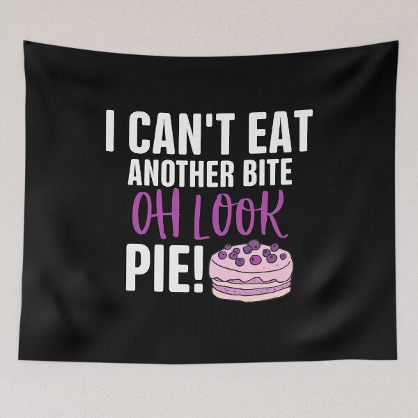 Item preview, Can't Eat Another Bite Oh Look Pie Funny Thanksgiving Food Lovers Gif designed and sold by Akmloza.