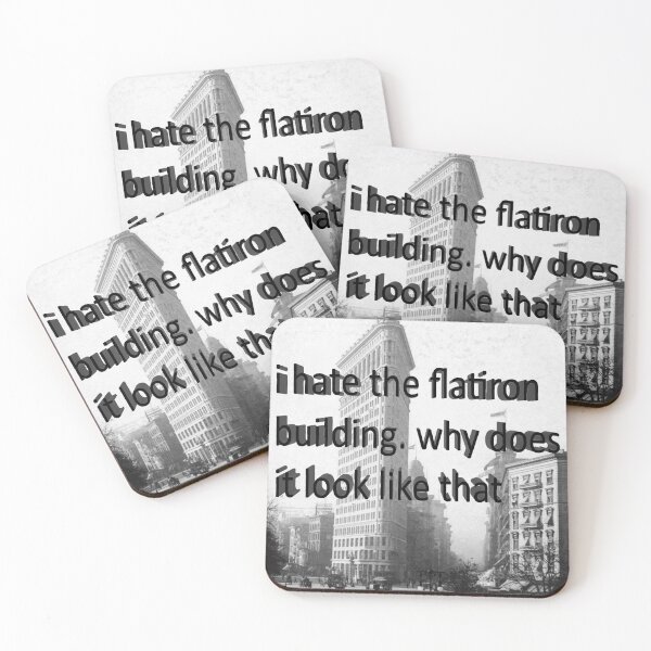 Item preview, I Hate the Flatiron Building designed and sold by mcbobgorge.