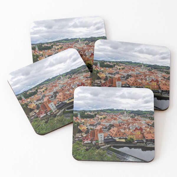 Artikelvorschau, Cesky Krumlov, Tschechische Republik, Blick auf die malerische Altstadt in der Tschechischen Republik entworfen und verkauft von ProudAcademic.