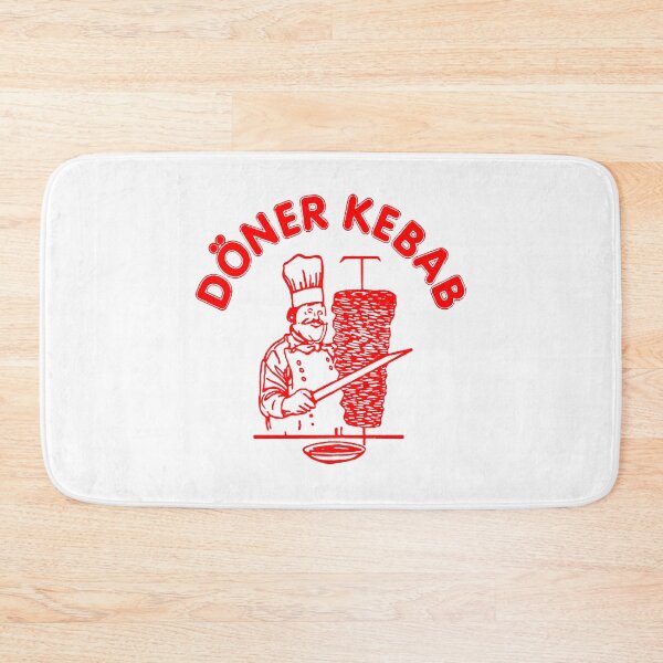 Item preview, Doner Kebab Editorial Poster – Modern Street Food Wall Art Design designed and sold by Road To Track.