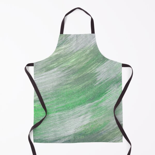 Item preview, Green and Silver swirl designed and sold by robinyukiko.