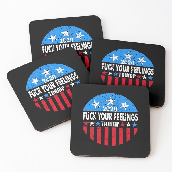 Item preview, Fuck You Feelings 2020 Pro Trump Vintage Distressed Slogan designed and sold by chris-ellis-art.