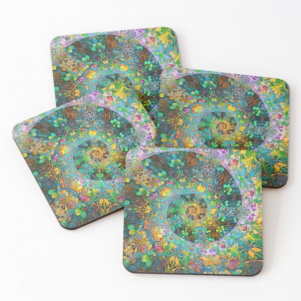 Item preview, Floral Deepdream abstraction designed and sold by blackhalt.