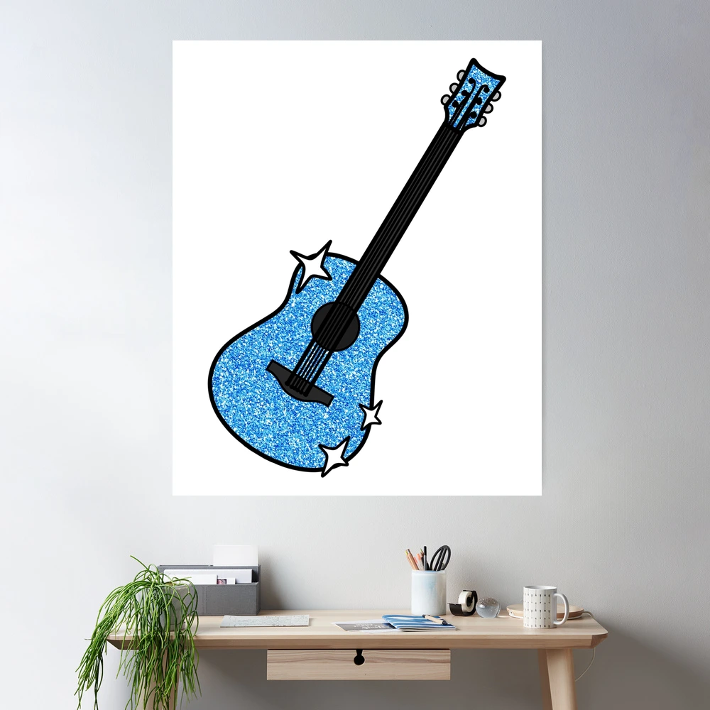 Blues Guitar Flash Digital Art by Bigalbaloo Stock - Pixels