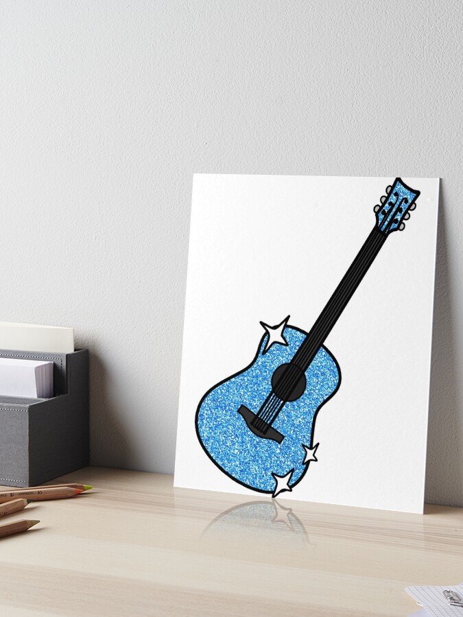 Blues Guitar Flash Digital Art by Bigalbaloo Stock - Pixels