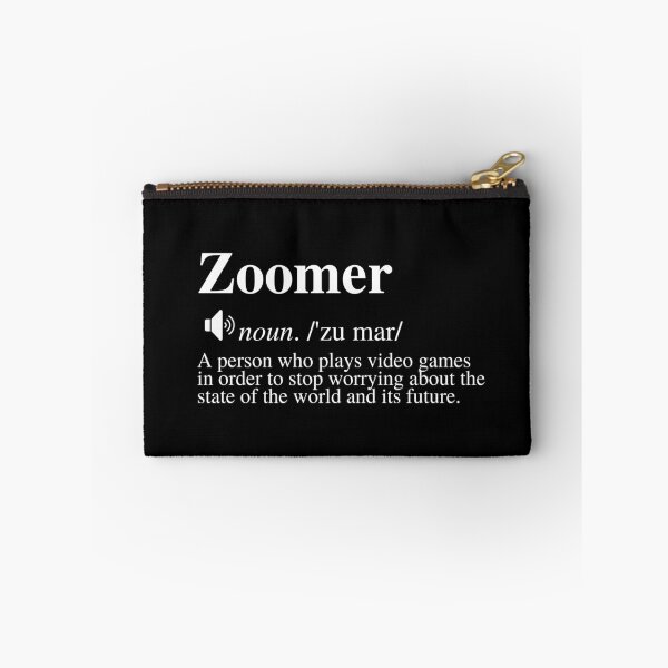 Item preview, Zoomer Definition #3 - A Gaming Distraction (Black Background) designed and sold by mind-illusions.