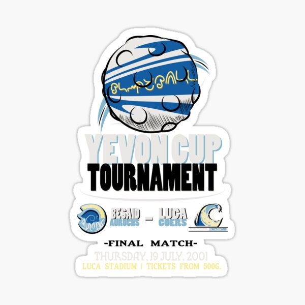 Item preview, Blitzball Tournament / Final Fantasy X designed and sold by Ruwah.