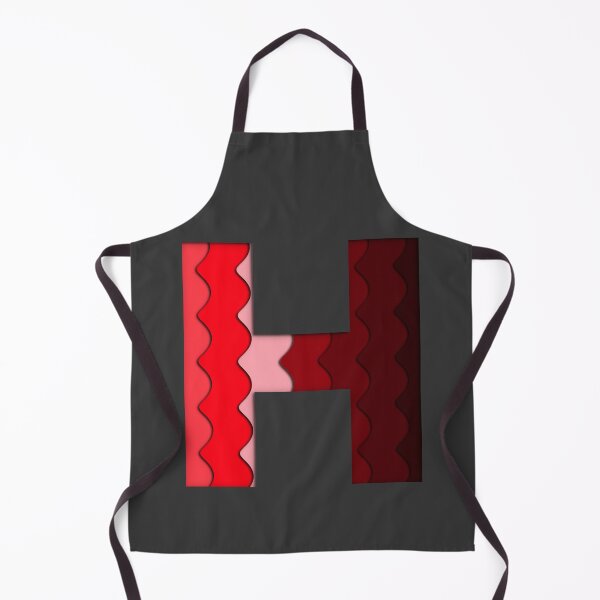 Item preview, The letter - H - Alphabet Series in Red Pattern designed and sold by SimplePickUps.