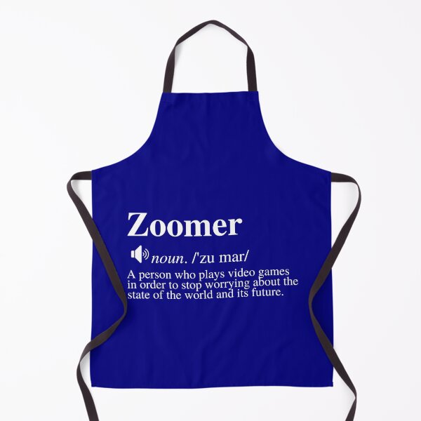 Item preview, Zoomer Definition #3 - A Gaming Distraction (Navy/Blue Background) designed and sold by mind-illusions.