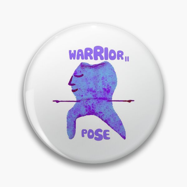 Artikelvorschau, Molar Yogi (Krieger Pose 2) entworfen und verkauft von Happimola Designs.