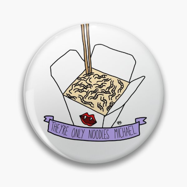 Item preview, They’re Only Noodles Michael designed and sold by rhigc.