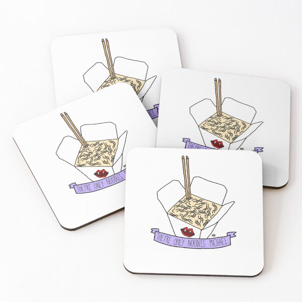 Item preview, They’re Only Noodles Michael designed and sold by rhigc.