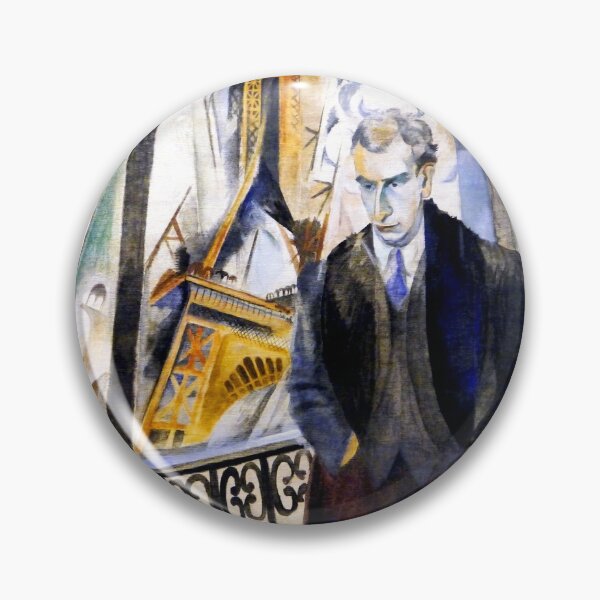 Item preview, Robert Delaunay - The poet Philippe Soupault designed and sold by DejaVuStudio.