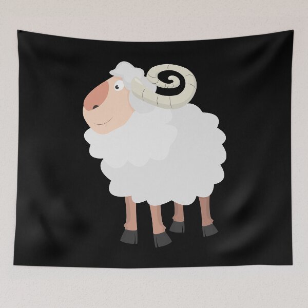 Item preview, Cute Cartoon Sheep designed and sold by infleims.