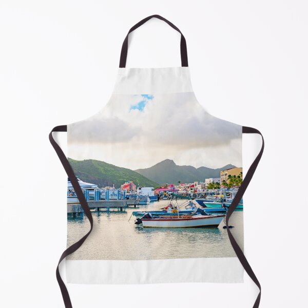 Item preview, Coast and mountains landscape in Sint Maarten designed and sold by debbieannpowell.