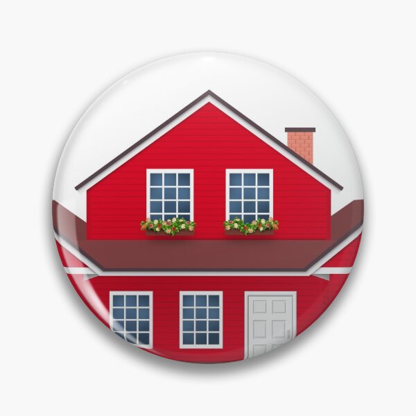 Item preview, House Red , Home villa isolated designed and sold by MarketVisionAV.