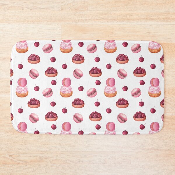 Item preview, Pink watercolor pastries designed and sold by Flowersforbear.