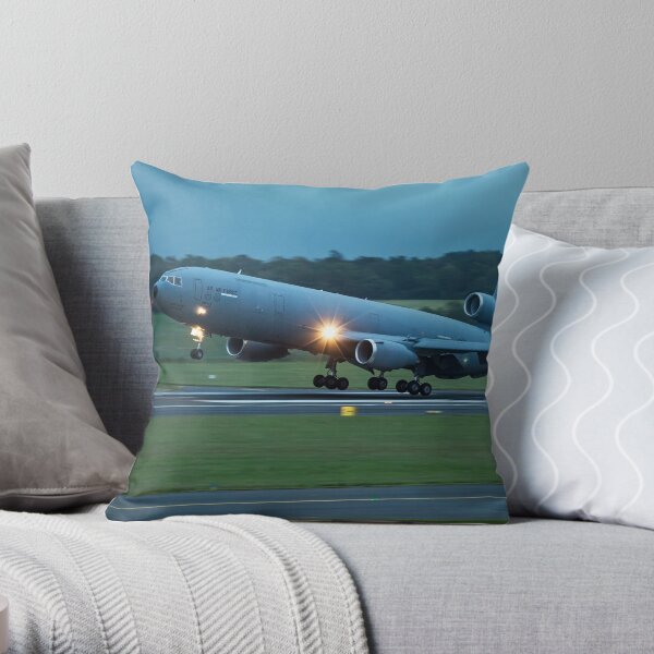 U.S. Air Force McDonnell Douglas KC-10A Extender Throw Pillow