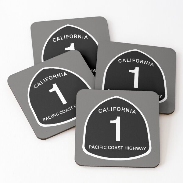 Item preview, Black Highway 1 Sign: Pacific Coast Highway designed and sold by milesmoriarty.