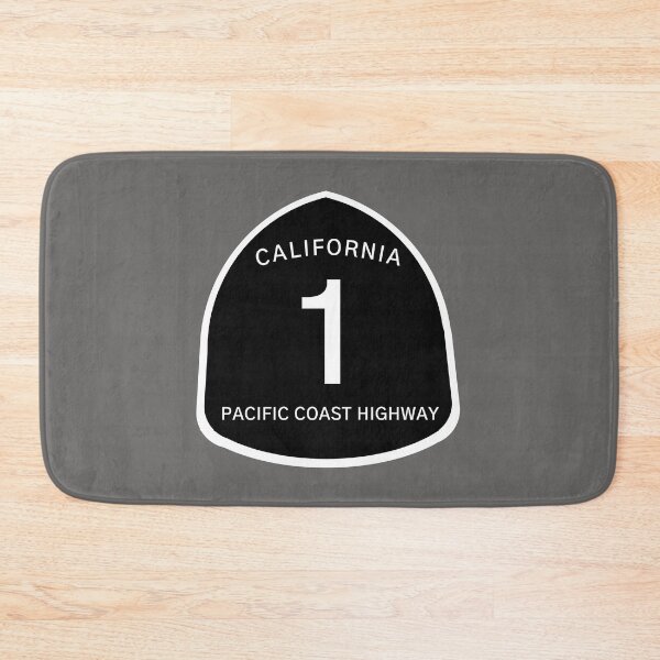 Item preview, Black Highway 1 Sign: Pacific Coast Highway designed and sold by milesmoriarty.