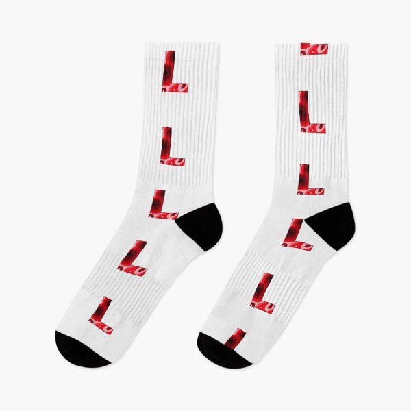 Item preview, The letter - L - Alphabet Series in Red Pattern designed and sold by SimplePickUps.