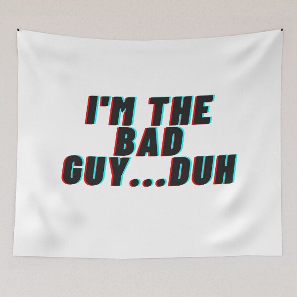 Item preview, Billie Eilish Bad Guy designed and sold by BubblysByBella.