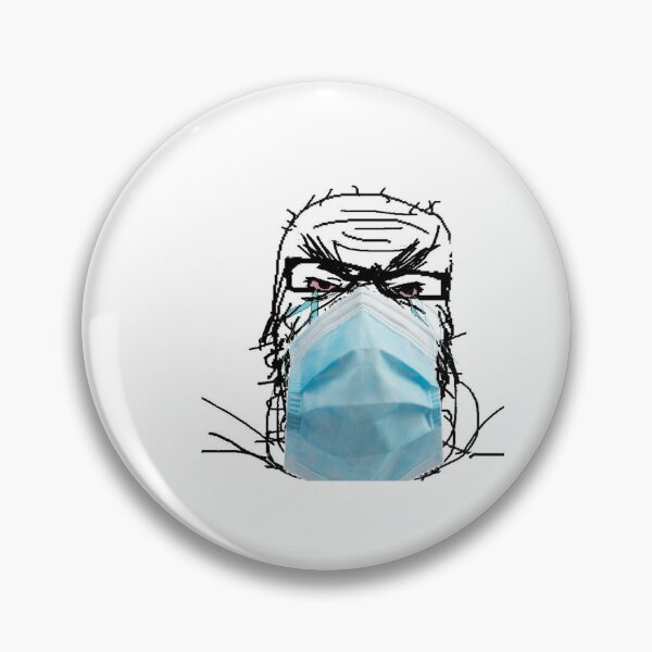 Item preview, WEAR THE MASK SOYJAK SOYJACK WOJAK WOJACK NPC 4CHAN REDDIT  designed and sold by Rosko-.