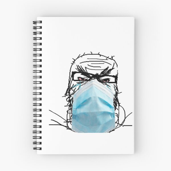 Item preview, WEAR THE MASK SOYJAK SOYJACK WOJAK WOJACK NPC 4CHAN REDDIT  designed and sold by Rosko-.