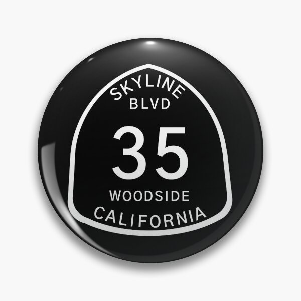 Item preview, Black Highway 35 Sign: Skyline Boulevard designed and sold by milesmoriarty.