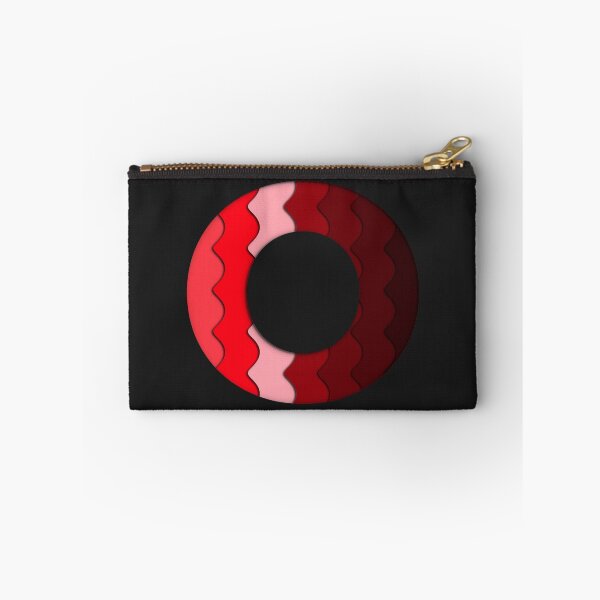 Item preview, The letter - O - Alphabet Series in Red Pattern designed and sold by SimplePickUps.