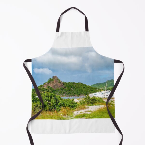 Item preview, Coastal landscape on tropical Caribbean island Sint Maarten designed and sold by debbieannpowell.