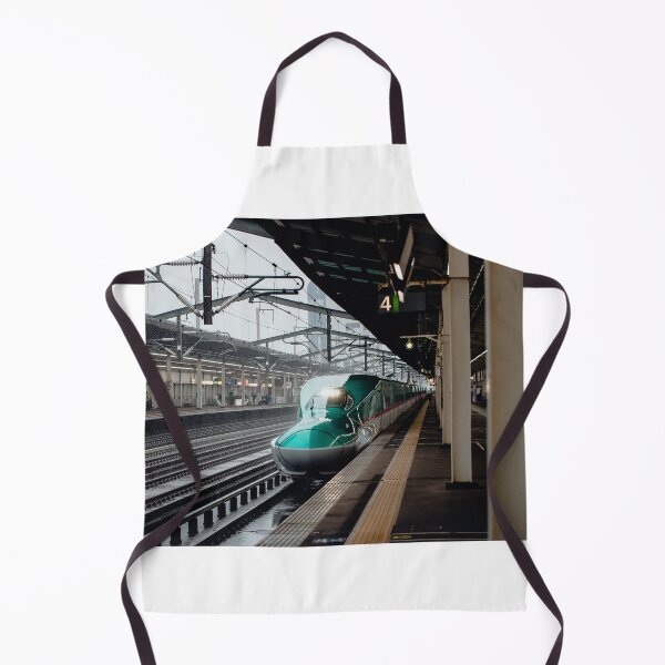 Item preview, Japanese Shinkansen Bullet Train at Train Station designed and sold by JonesyDave.