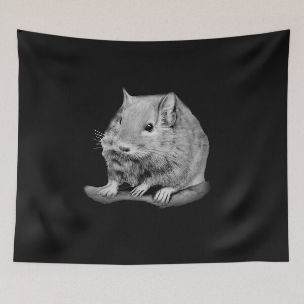 Item preview, Degu mouse rodent gift designed and sold by eiwo87.
