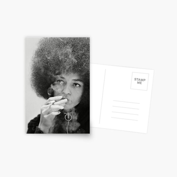 Item preview, Angela Davis Smoking designed and sold by Redder Than Red.
