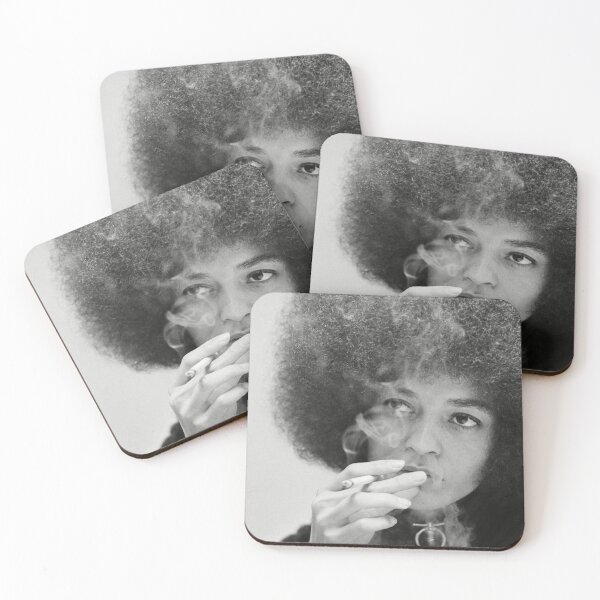 Item preview, Angela Davis Smoking designed and sold by Redder Than Red.
