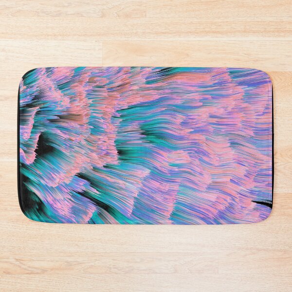 Item preview, Abstract Pattern Holographic Distorted Liquid Oil Waves Glitch Black designed and sold by InvestingRoad.