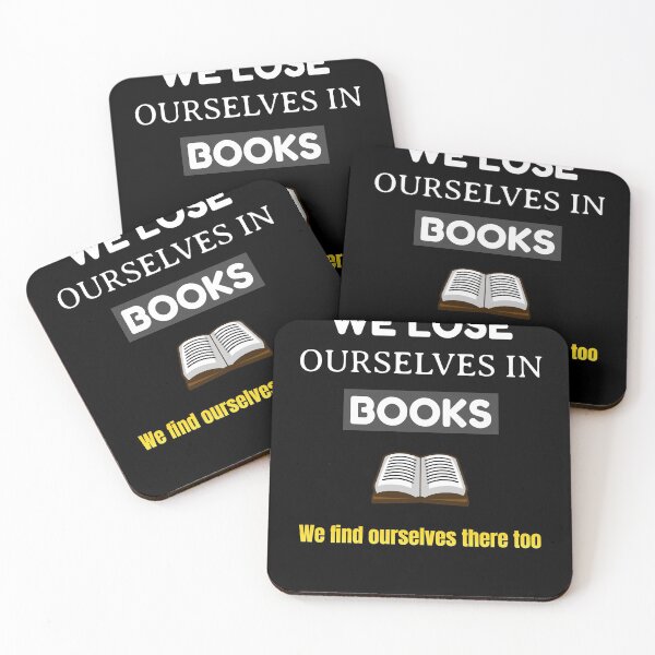 Item preview, We Lose Ourselves In Books designed and sold by JohnnyTaco.