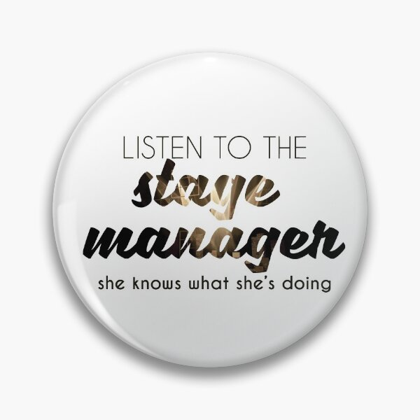 Item preview, The Stage Manager Knows designed and sold by UnderwaterSky.
