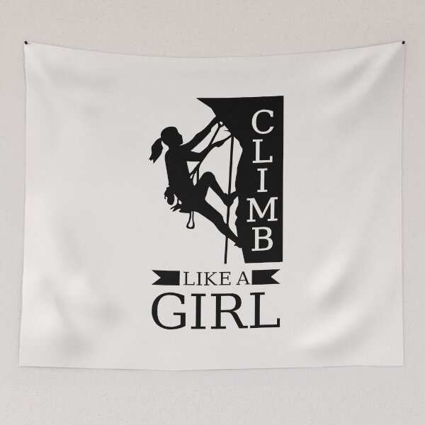 Item preview, Climb like a girl sayings gift designed and sold by eiwo87.