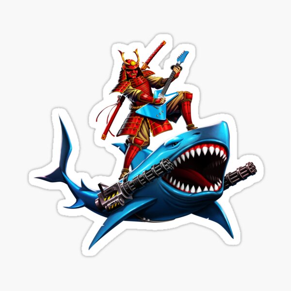 The Ninja Shark from TeePublic